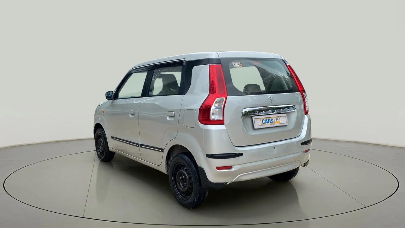 2019 Maruti New Wagon-R VXI 1.2, Petrol, Manual, 35,860 km, Left Back Diagonal