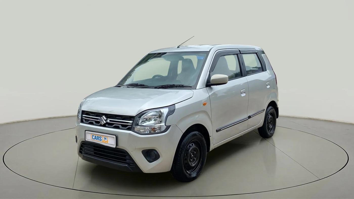 2019 Maruti New Wagon-R VXI 1.2, Petrol, Manual, 35,860 km, Left Front Diagonal