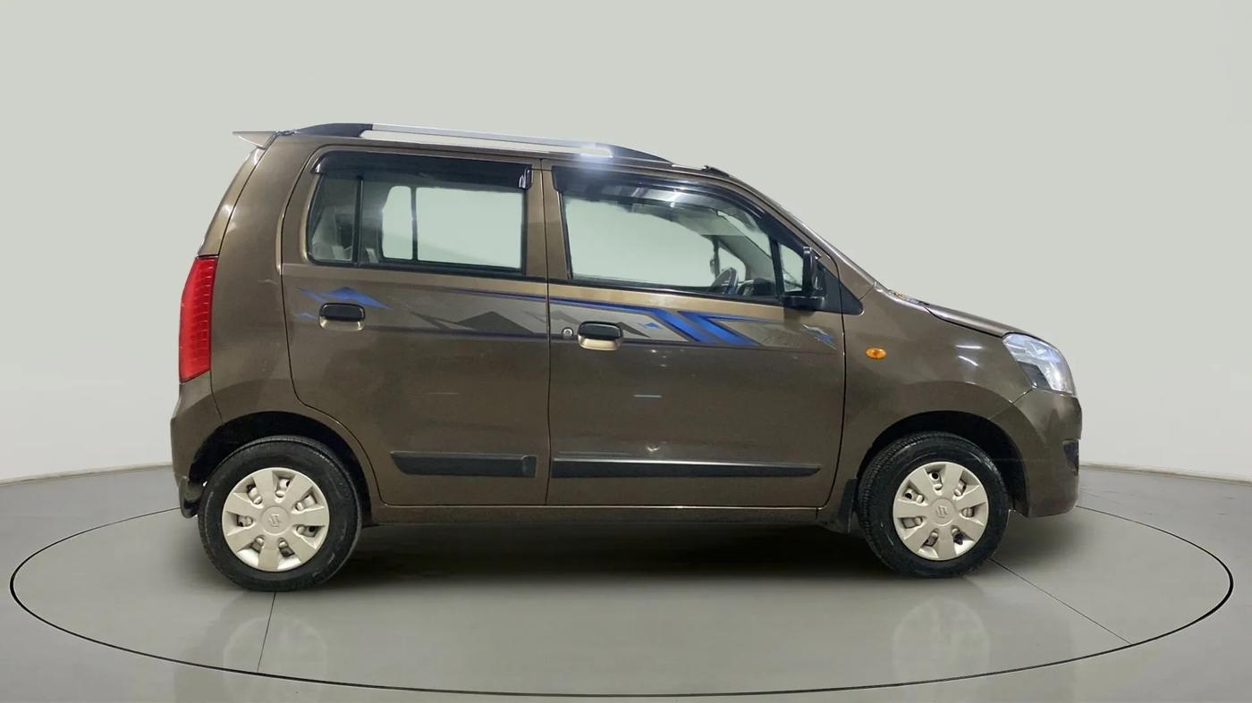 2014 Maruti Wagon R 1.0 LXI CNG, CNG, Manual, 93,057 km, Right Side View