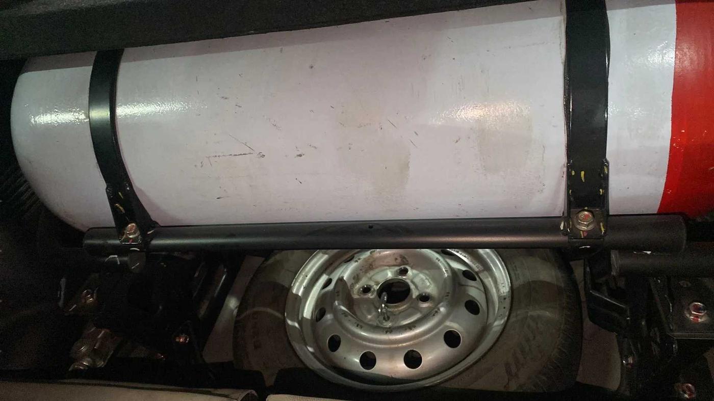 2014 Maruti Wagon R 1.0 LXI CNG, CNG, Manual, 93,057 km, Boot Inside