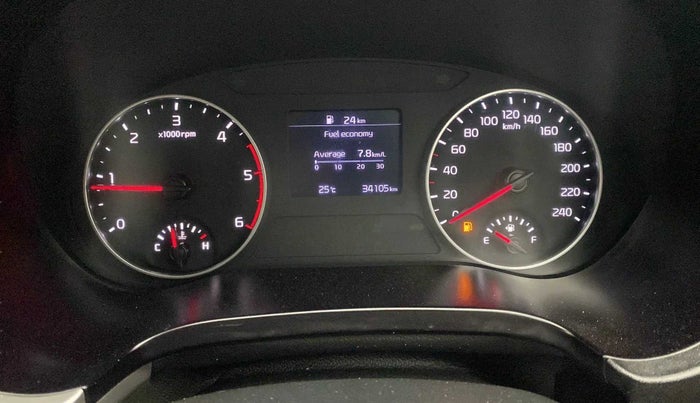 2020 KIA SELTOS HTX 1.5 DIESEL, Diesel, Manual, 34,099 km, Odometer Image