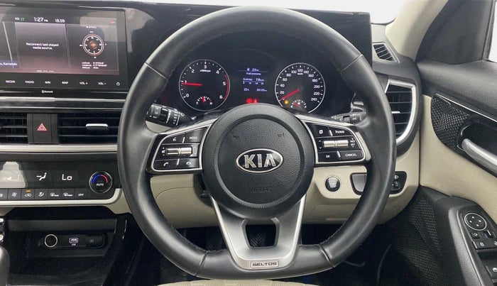 2020 KIA SELTOS HTX 1.5 DIESEL, Diesel, Manual, 34,099 km, Steering Wheel Close Up