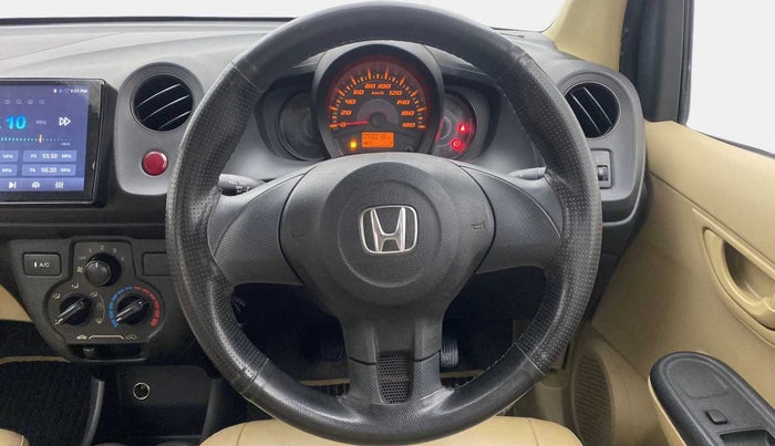 2015 Honda Amaze 1.2L I-VTEC E, Petrol, Manual, 98,059 km, Steering Wheel Close Up