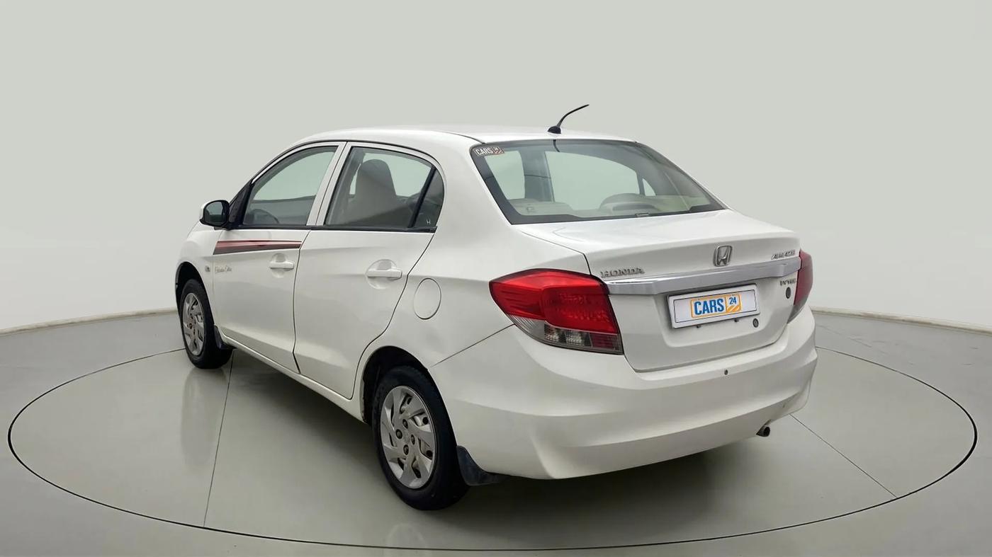 2015 Honda Amaze 1.2L I-VTEC E, Petrol, Manual, 98,059 km, Left Back Diagonal