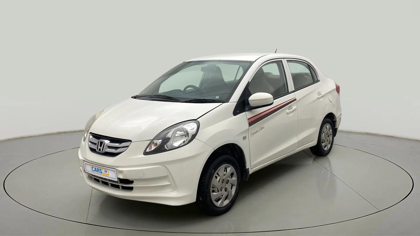 2015 Honda Amaze 1.2L I-VTEC E, Petrol, Manual, 98,059 km, Left Front Diagonal