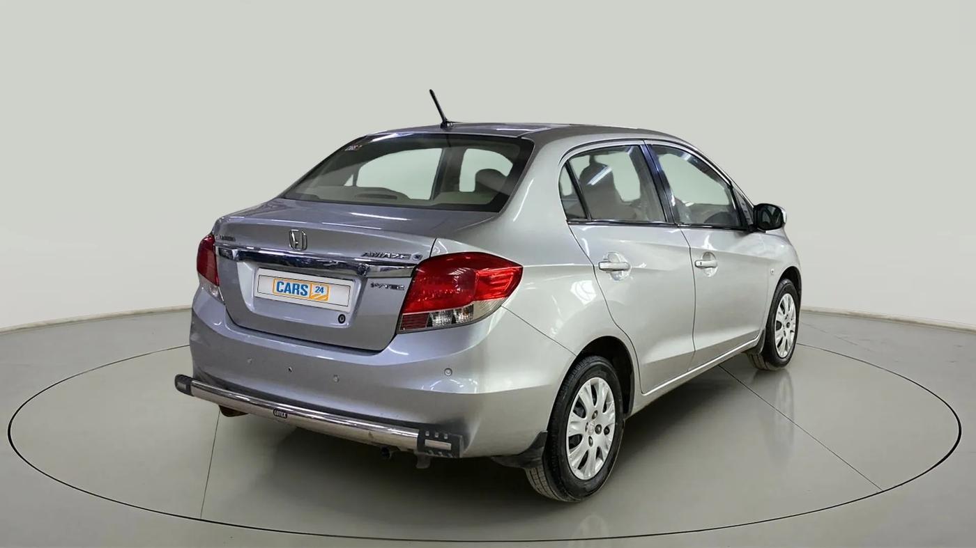 2014 Honda Amaze 1.2L I-VTEC S, Petrol, Manual, 74,785 km, Right Back Diagonal