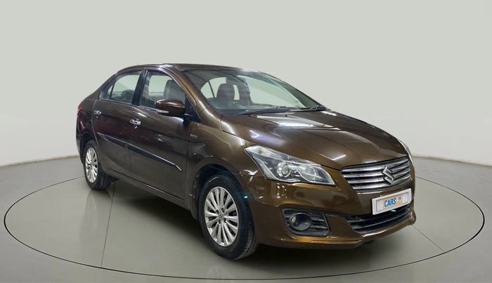 2016 Maruti Ciaz ZXI, Petrol, Manual, 82,952 km, Right Front Diagonal