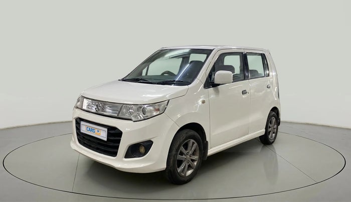 2017 Maruti Wagon R 1.0 VXI + (O) AMT, Petrol, Automatic, 55,172 km, Left Front Diagonal