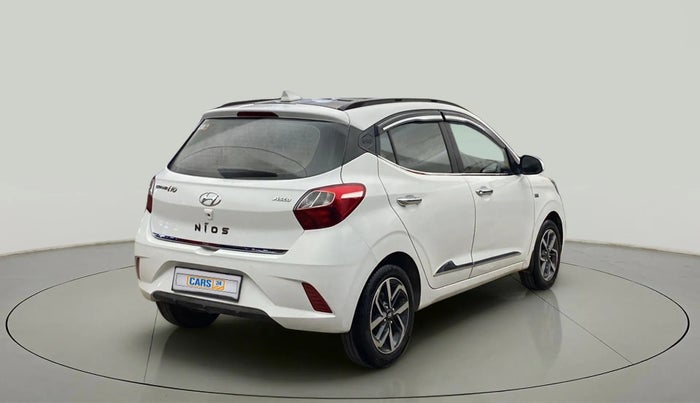 2020 Hyundai GRAND I10 NIOS ASTA AMT 1.2 KAPPA VTVT, Petrol, Automatic, 33,195 km, Right Back Diagonal