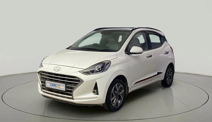 2020 Hyundai GRAND I10 NIOS ASTA AMT 1.2 KAPPA VTVT, Petrol, Automatic, 33,195 km, Left Front Diagonal