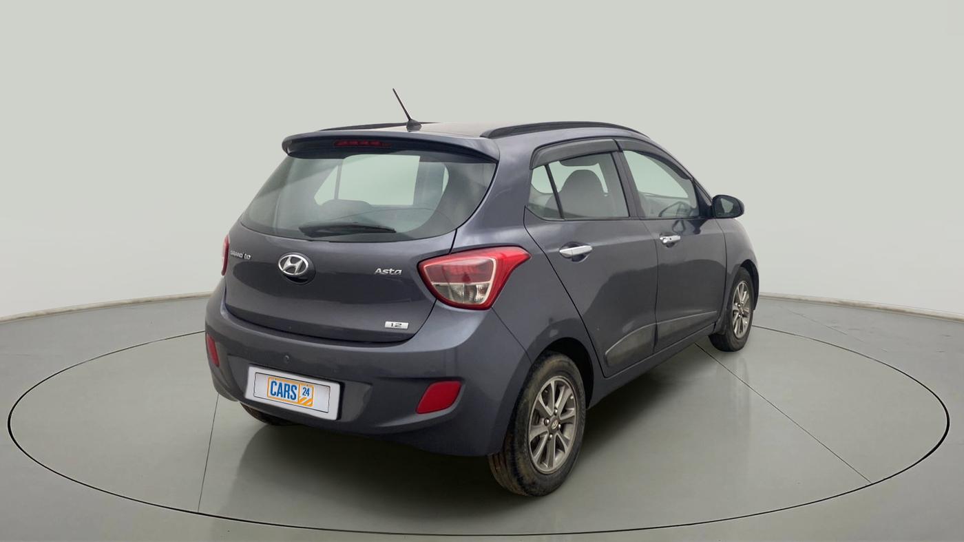 2014 Hyundai Grand i10 ASTA (O) 1.2 KAPPA VTVT, Petrol, Manual, 92,801 km, Right Back Diagonal