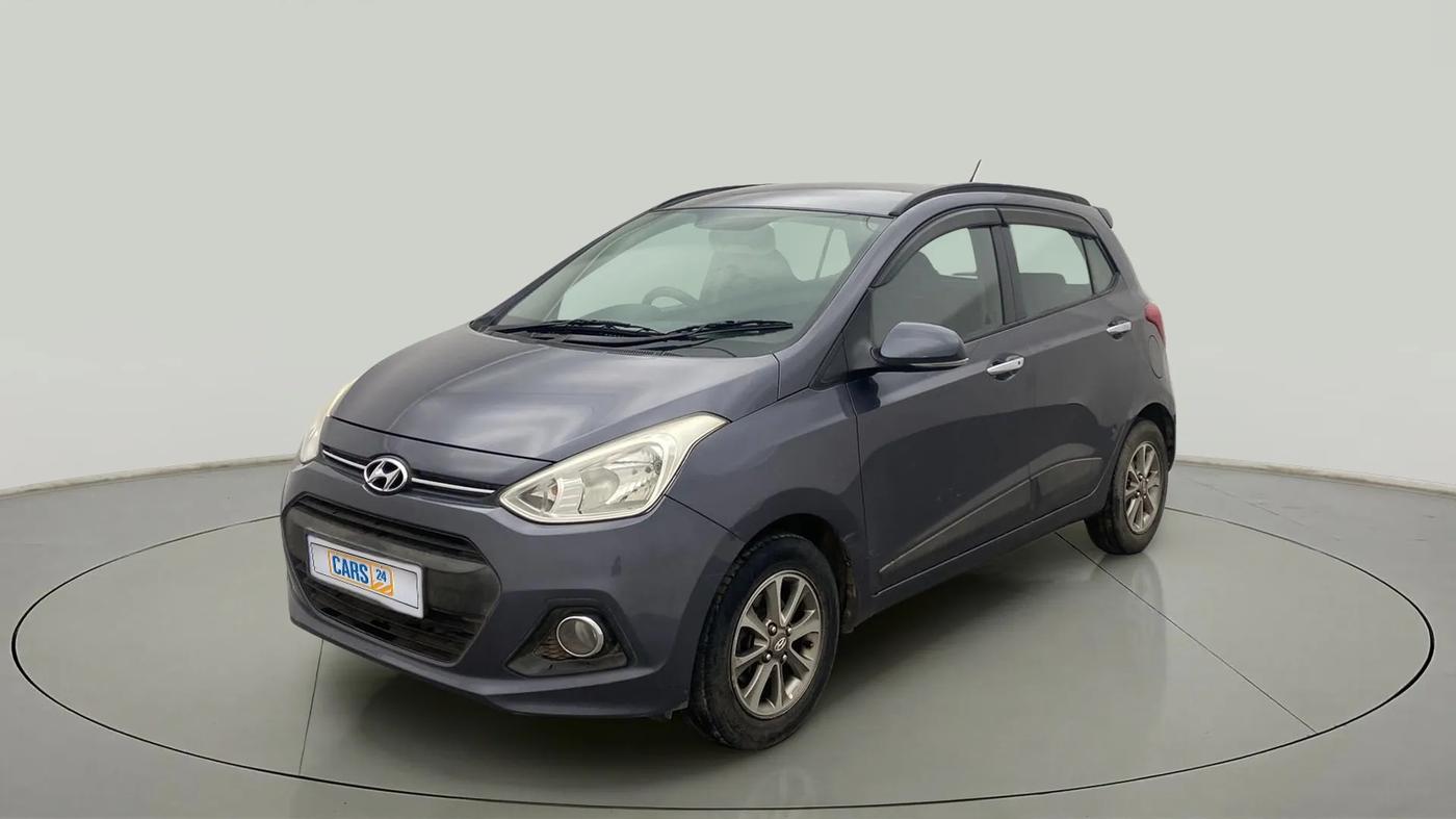 2014 Hyundai Grand i10 ASTA (O) 1.2 KAPPA VTVT, Petrol, Manual, 92,801 km, Left Front Diagonal