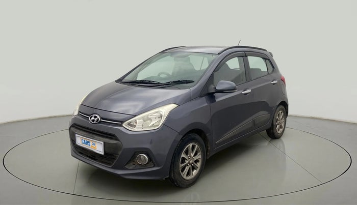 2014 Hyundai Grand i10 ASTA (O) 1.2 KAPPA VTVT, Petrol, Manual, 92,801 km, Left Front Diagonal