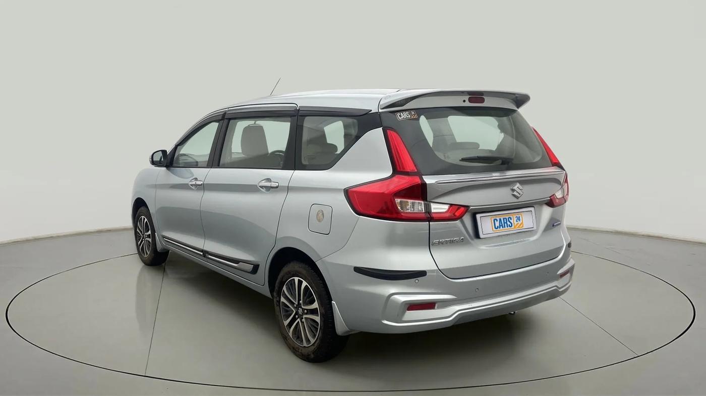 2023 Maruti Ertiga ZXI+ SHVS, Petrol, Manual, 22,505 km, Left Back Diagonal