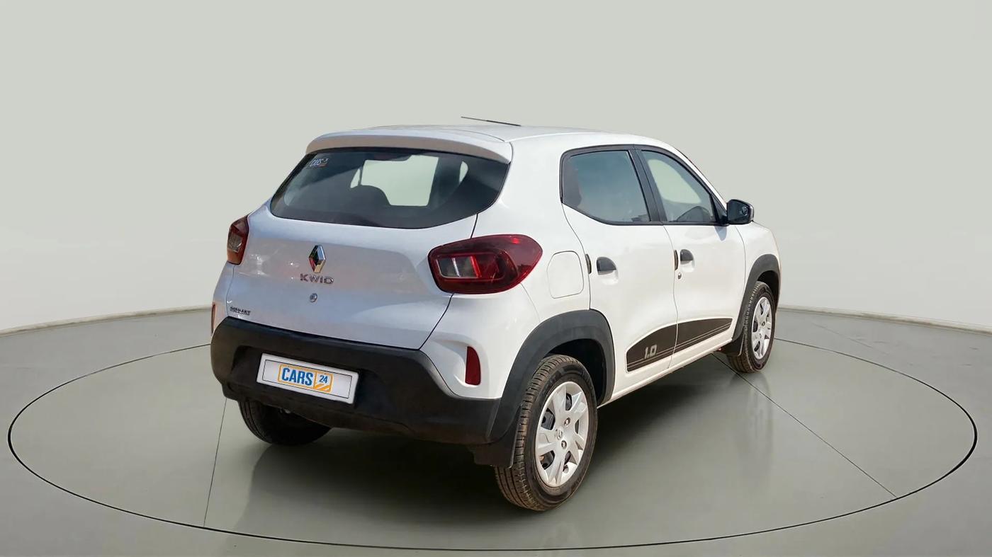2023 Renault Kwid RXT 1.0 AMT, Petrol, Automatic, 3,592 km, Right Back Diagonal