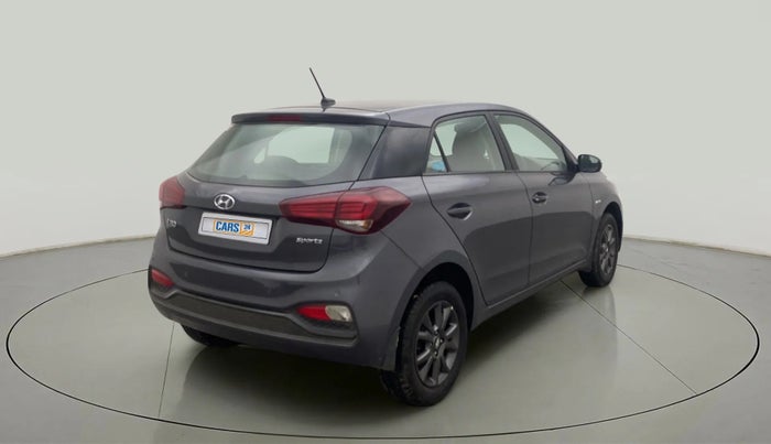 2019 Hyundai Elite i20 SPORTZ PLUS  1.2 CVT, Petrol, Automatic, 46,109 km, Right Back Diagonal