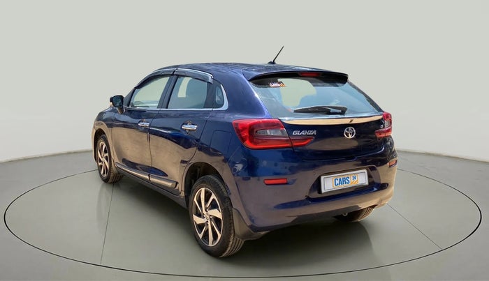 2022 Toyota Glanza G AMT, Petrol, Automatic, 18,863 km, Left Back Diagonal