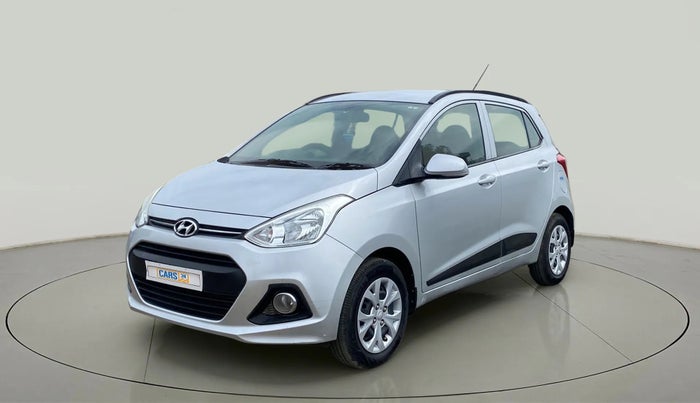 2016 Hyundai Grand i10 SPORTZ 1.2 KAPPA VTVT, Petrol, Manual, 24,438 km, Left Front Diagonal