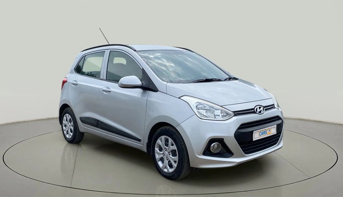 2016 Hyundai Grand i10 SPORTZ 1.2 KAPPA VTVT, Petrol, Manual, 24,438 km, Right Front Diagonal