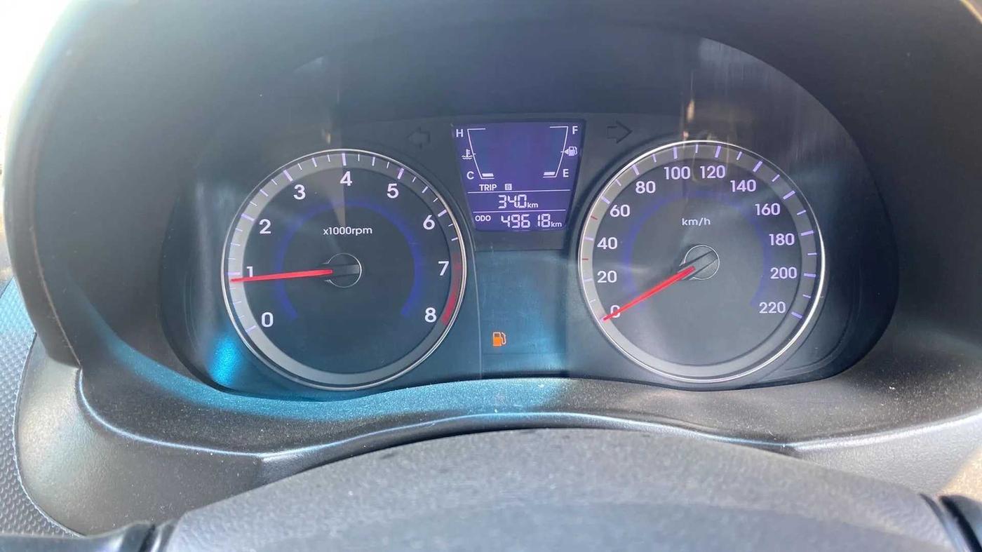 2013 Hyundai Verna FLUIDIC 1.6 VTVT EX, Petrol, Manual, 49,619 km, Odometer Image