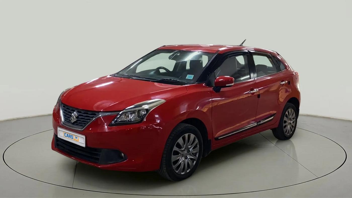 2017 Maruti Baleno ALPHA PETROL 1.2, Petrol, Manual, 28,187 km, Left Front Diagonal