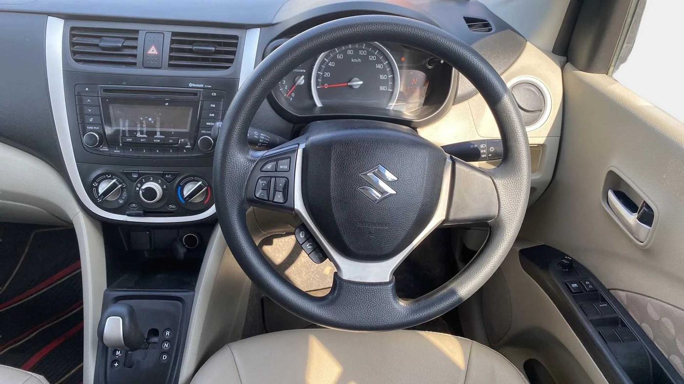 2017 Maruti Celerio ZXI AMT, Petrol, Automatic, 23,814 km, Steering Wheel Close Up
