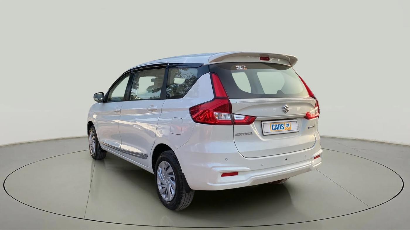 2023 Maruti Ertiga VXI AT SHVS, Petrol, Automatic, 13,600 km, Left Back Diagonal