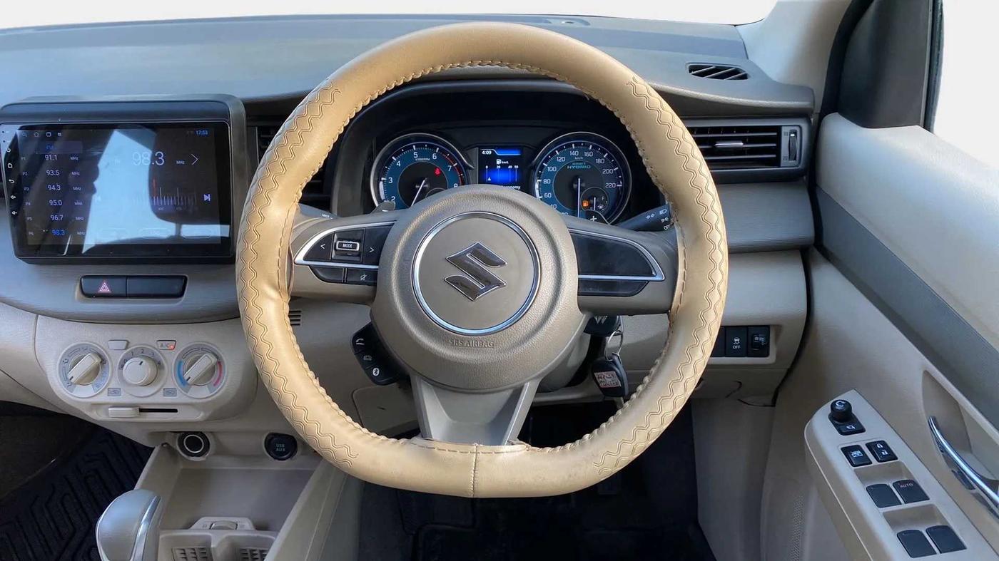 2023 Maruti Ertiga VXI AT SHVS, Petrol, Automatic, 13,600 km, Steering Wheel Close Up