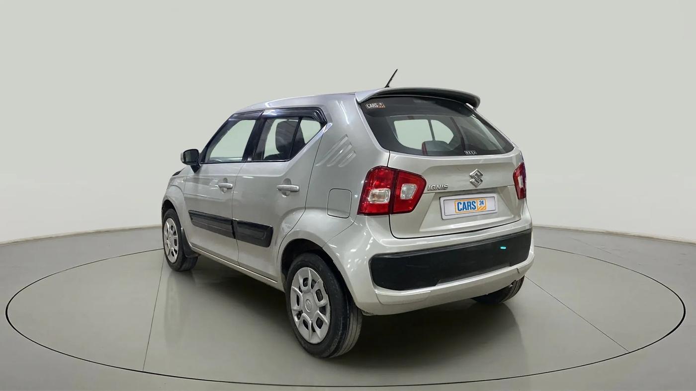 2017 Maruti IGNIS DELTA 1.2 AMT, Petrol, Automatic, 80,205 km, Left Back Diagonal