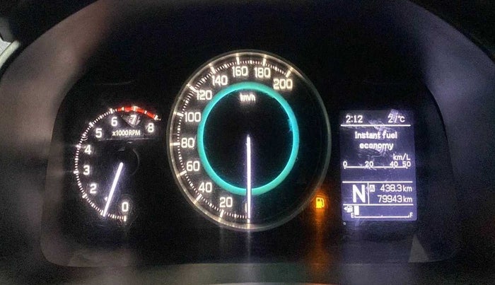 2017 Maruti IGNIS DELTA 1.2 AMT, Petrol, Automatic, 80,205 km, Odometer Image
