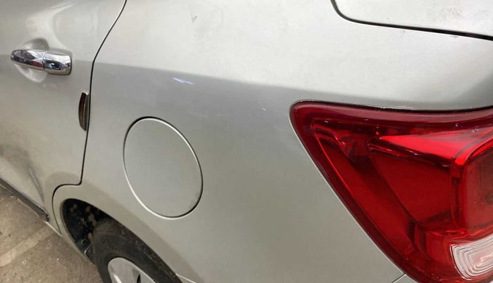 2017 Maruti Dzire VXI, Petrol, Manual, 49,389 km, Left quarter panel - Minor scratches