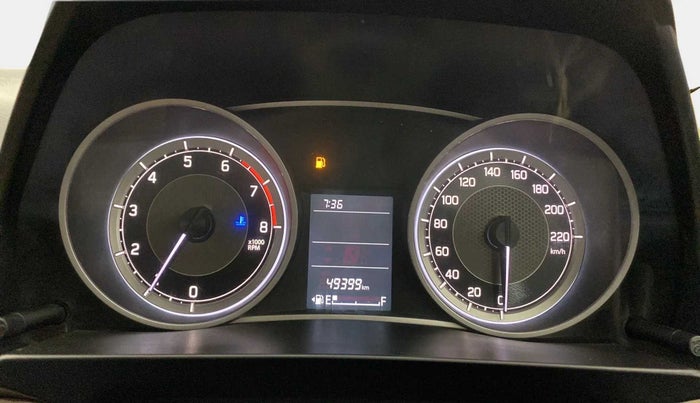 2017 Maruti Dzire VXI, Petrol, Manual, 49,389 km, Odometer Image