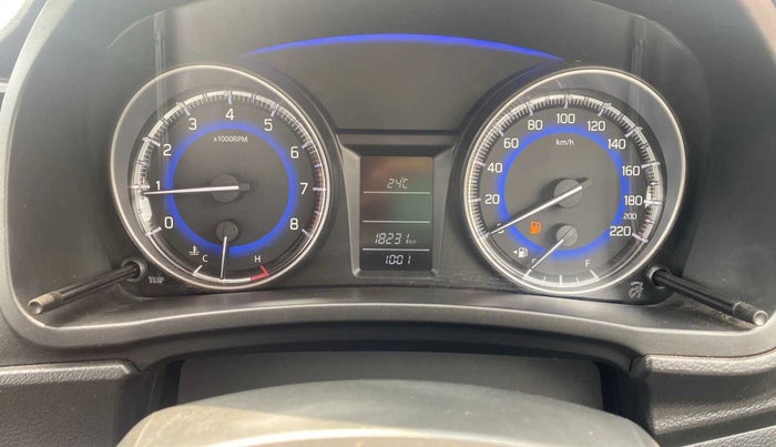 2019 Maruti Baleno DELTA PETROL 1.2, Petrol, Manual, 18,265 km, Odometer Image