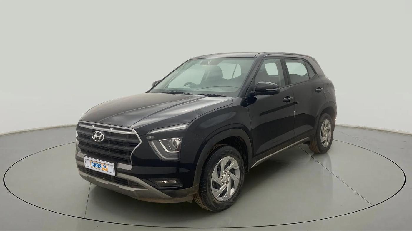 2021 Hyundai Creta EX 1.5 PETROL, Petrol, Manual, 20,492 km, Left Front Diagonal