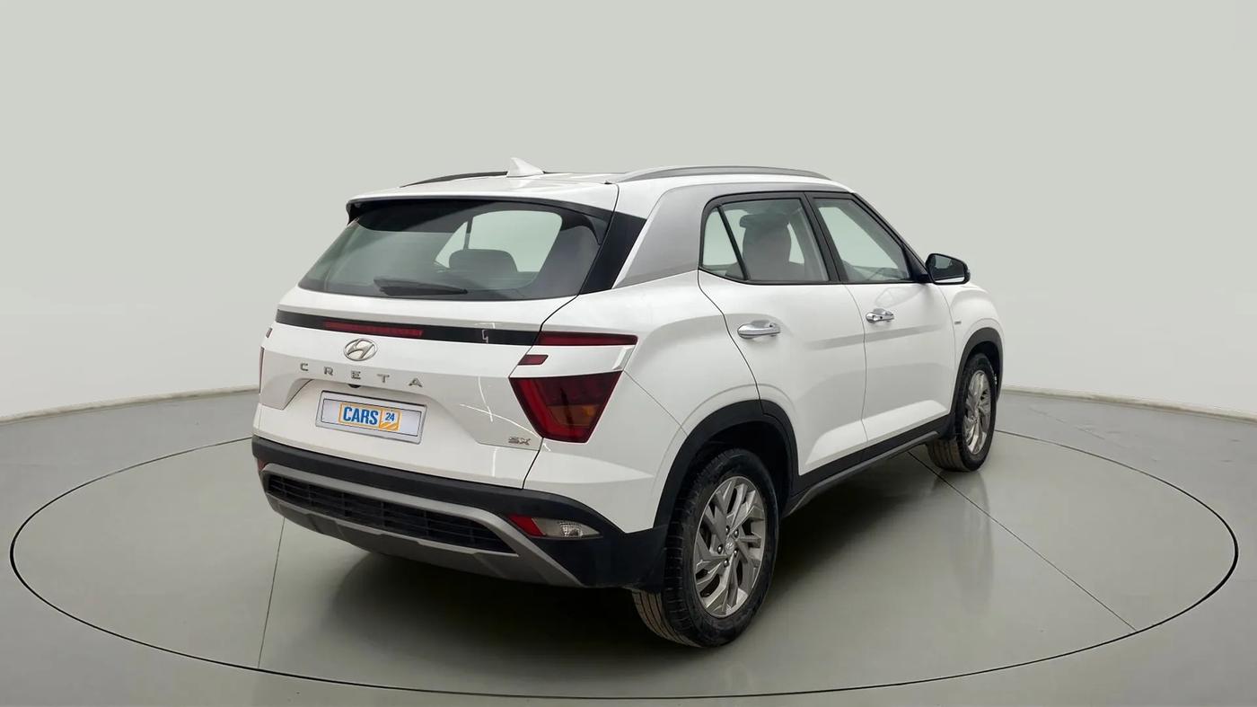 2020 Hyundai Creta SX IVT 1.5 PETROL, Petrol, Automatic, 30,936 km, Right Back Diagonal