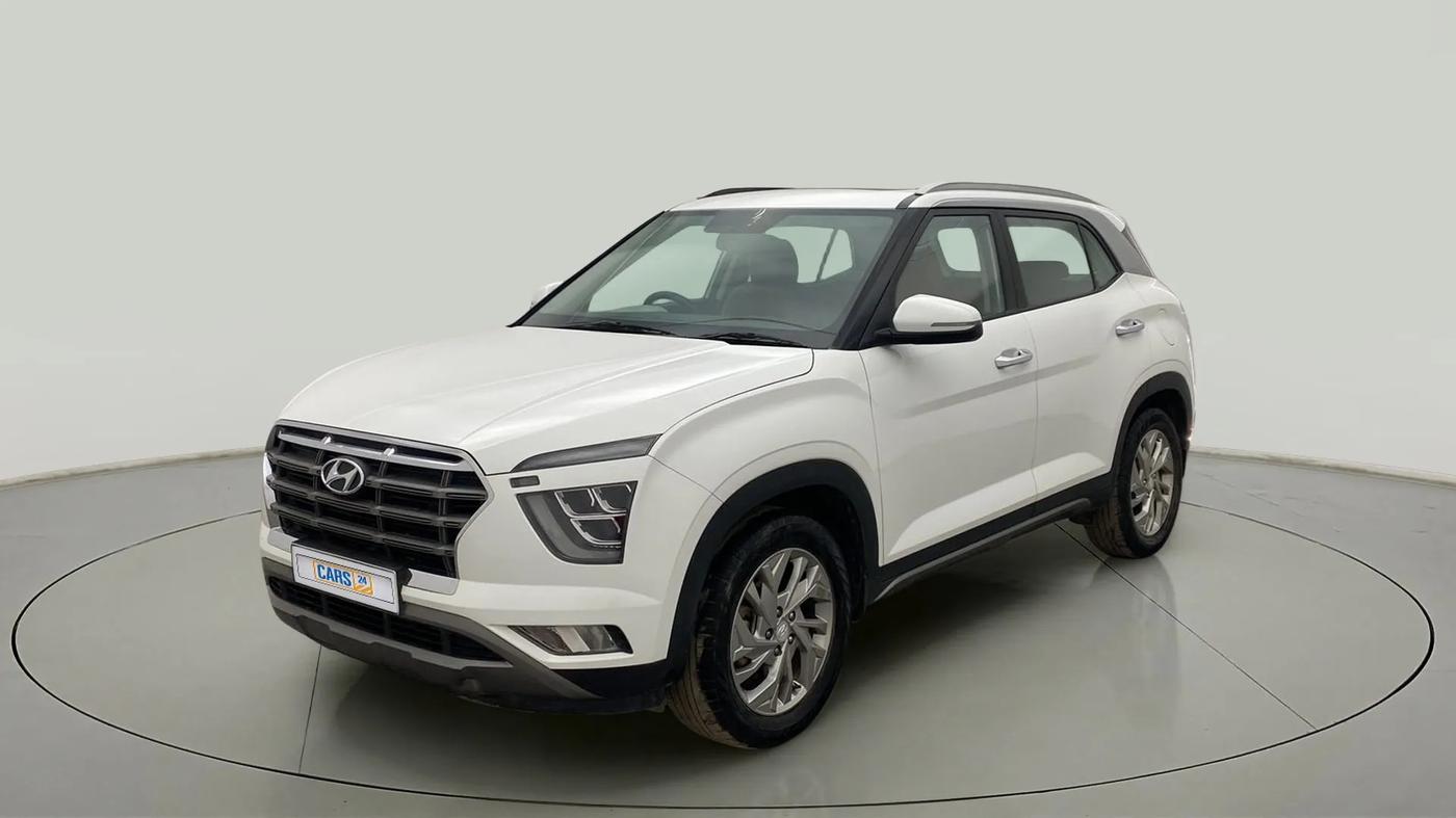 2020 Hyundai Creta SX IVT 1.5 PETROL, Petrol, Automatic, 30,936 km, Left Front Diagonal