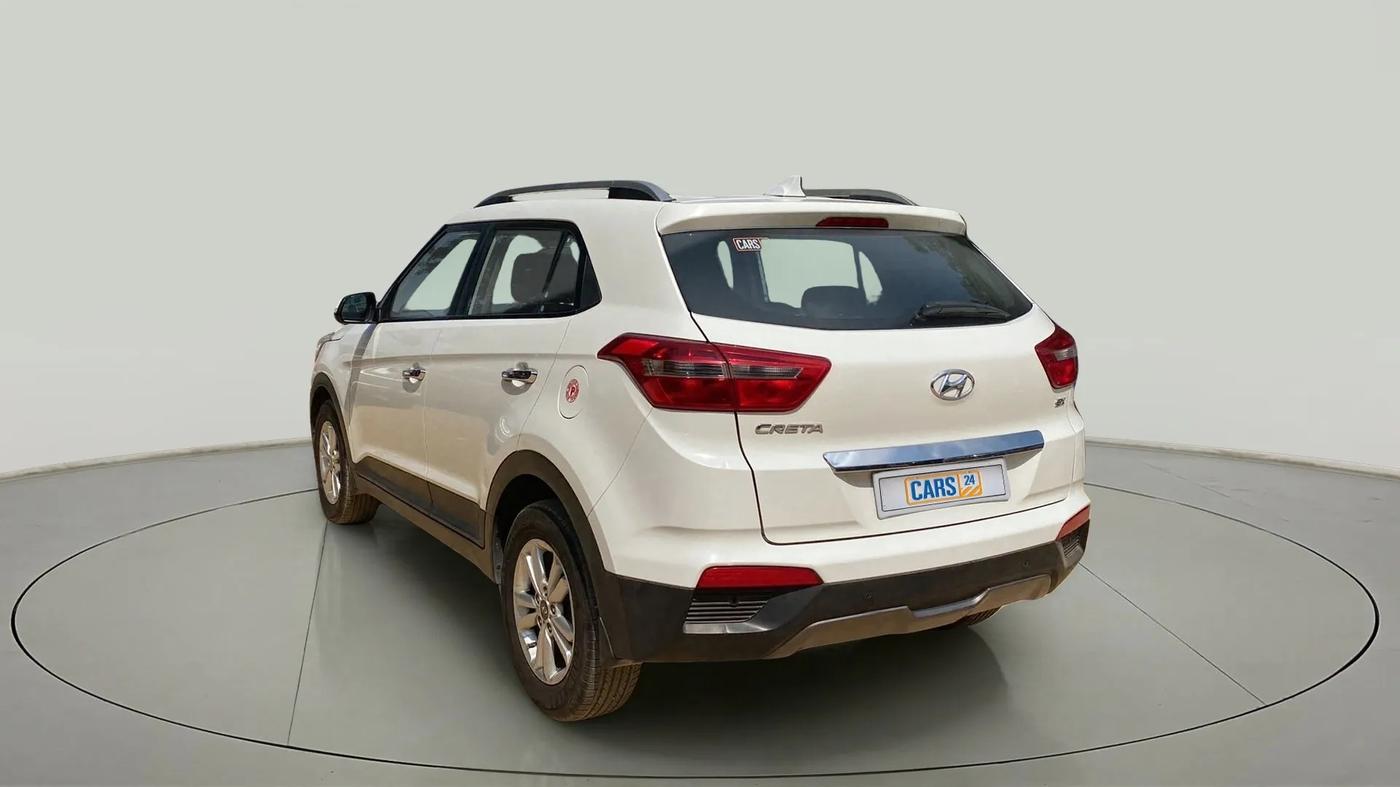 2017 Hyundai Creta SX PLUS 1.6 PETROL, Petrol, Manual, 59,304 km, Left Back Diagonal