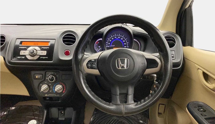 2015 Honda Amaze 1.2L I-VTEC S, Petrol, Manual, 73,028 km, Steering Wheel Close Up