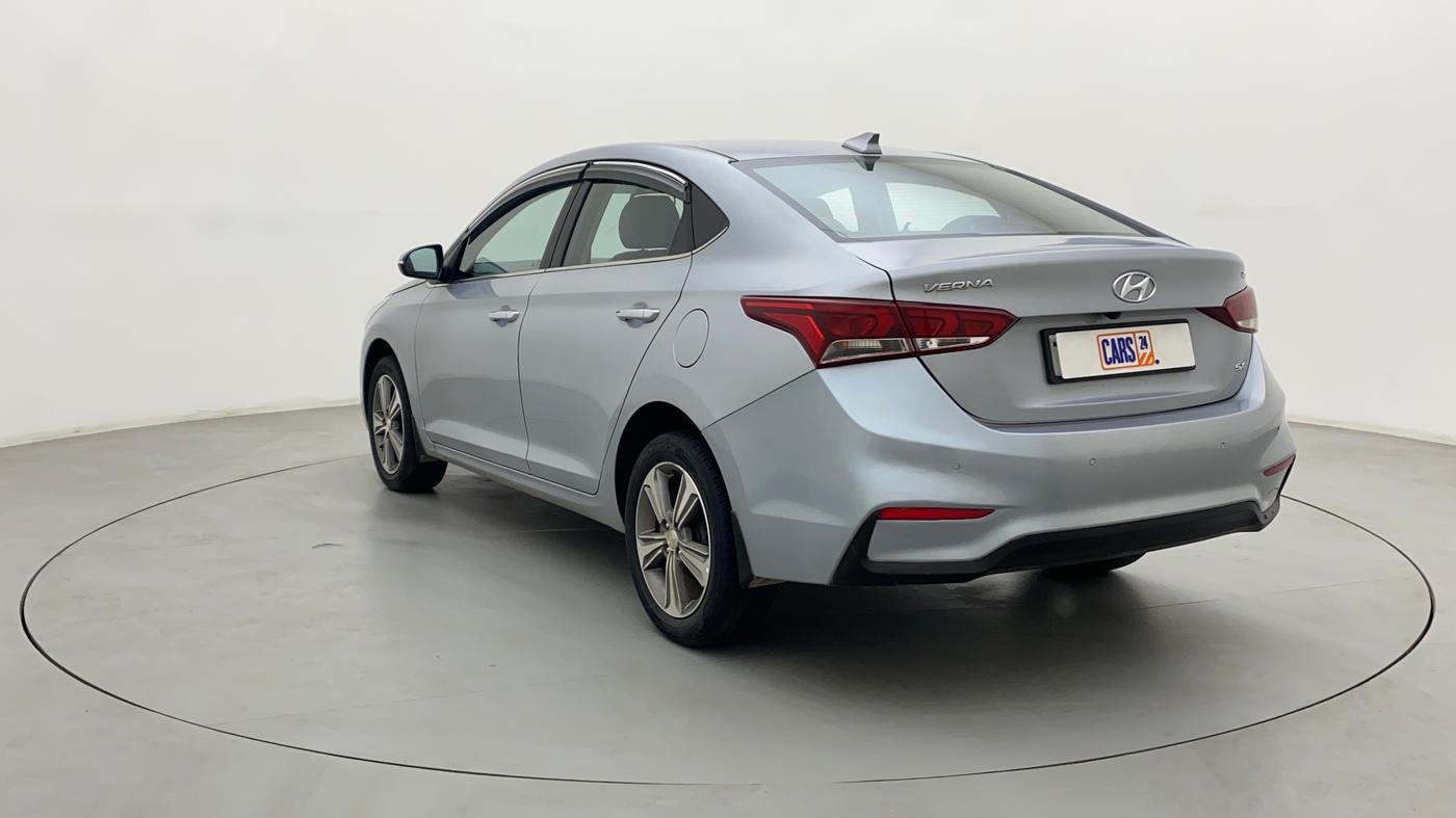 2019 Hyundai Verna 1.6 VTVT SX O, Petrol, Manual, 38,790 km, Left Back Diagonal