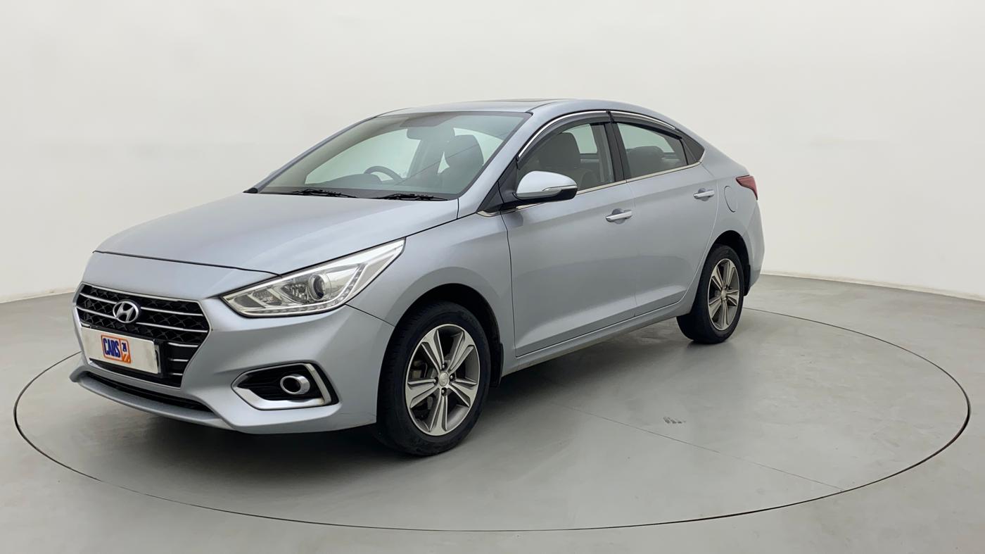 2019 Hyundai Verna 1.6 VTVT SX O, Petrol, Manual, 38,790 km, Left Front Diagonal