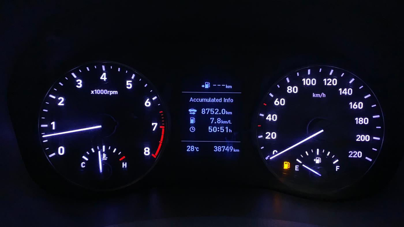 2019 Hyundai Verna 1.6 VTVT SX O, Petrol, Manual, 38,790 km, Odometer Image