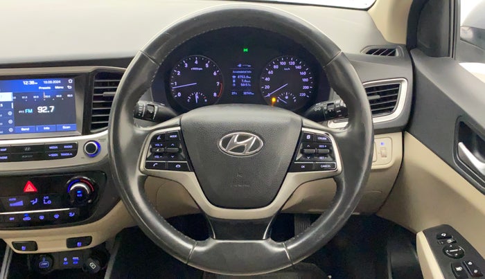 2019 Hyundai Verna 1.6 VTVT SX O, Petrol, Manual, 38,790 km, Steering Wheel Close Up