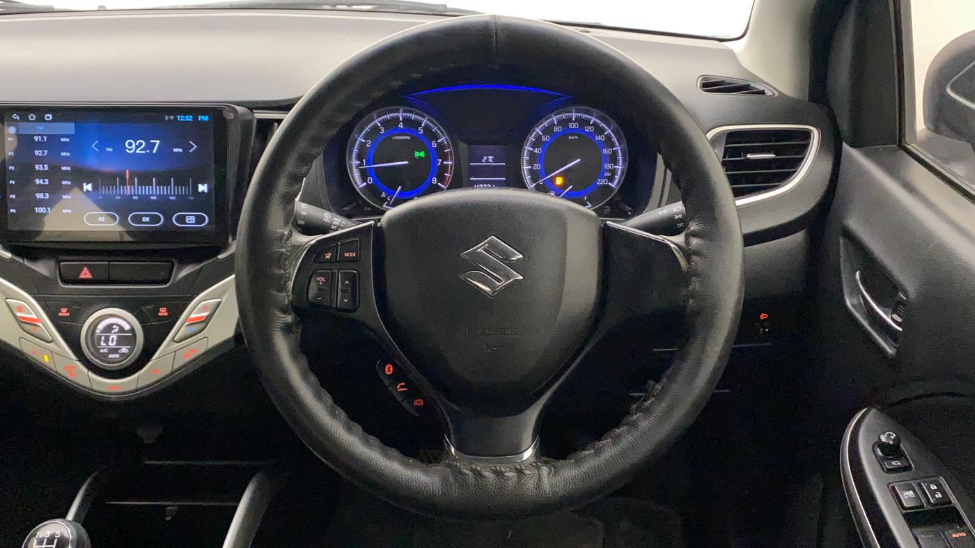 2017 Maruti Baleno DELTA PETROL 1.2, Petrol, Manual, 43,466 km, Steering Wheel Close Up