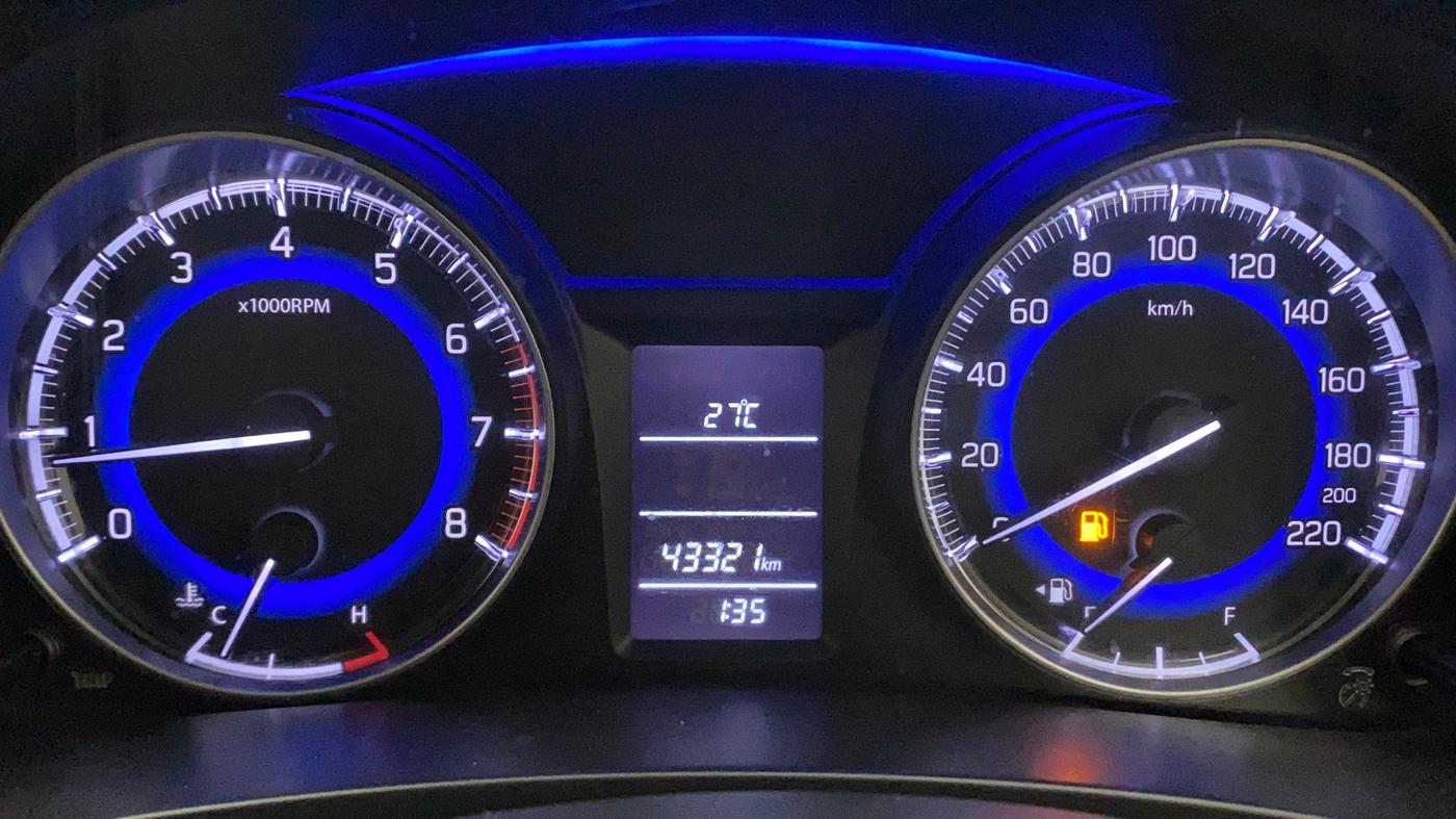 2017 Maruti Baleno DELTA PETROL 1.2, Petrol, Manual, 43,466 km, Odometer Image