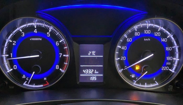 2017 Maruti Baleno DELTA PETROL 1.2, Petrol, Manual, 43,466 km, Odometer Image