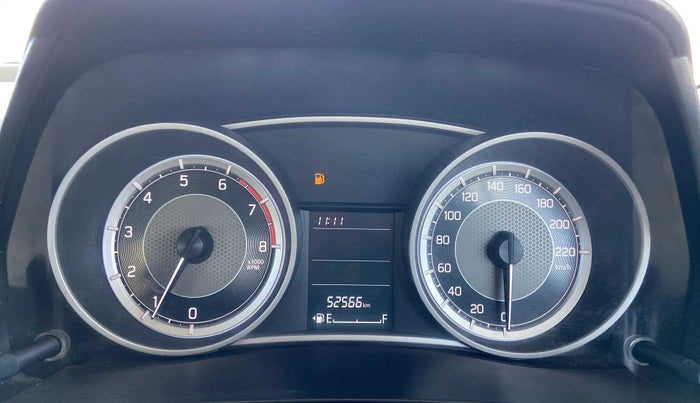 2017 Maruti Dzire VXI, Petrol, Manual, 52,651 km, Odometer Image