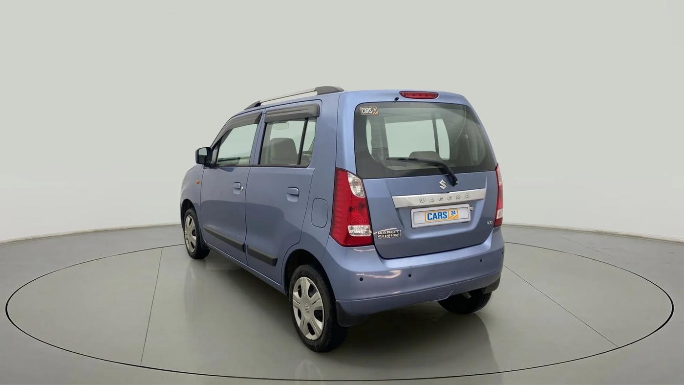 2017 Maruti Wagon R 1.0 VXI, Petrol, Manual, 65,553 km, Left Back Diagonal
