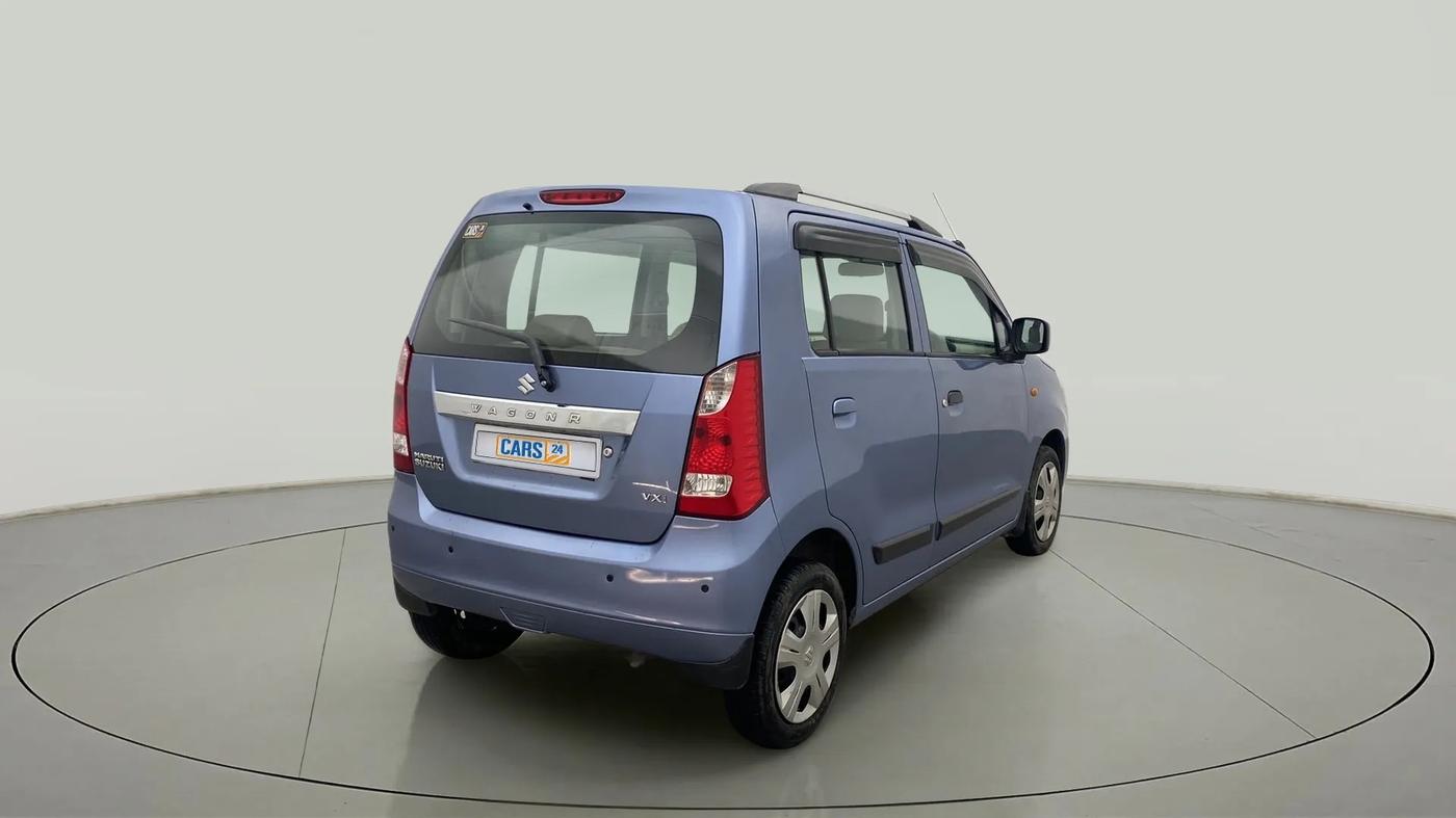 2017 Maruti Wagon R 1.0 VXI, Petrol, Manual, 65,553 km, Right Back Diagonal