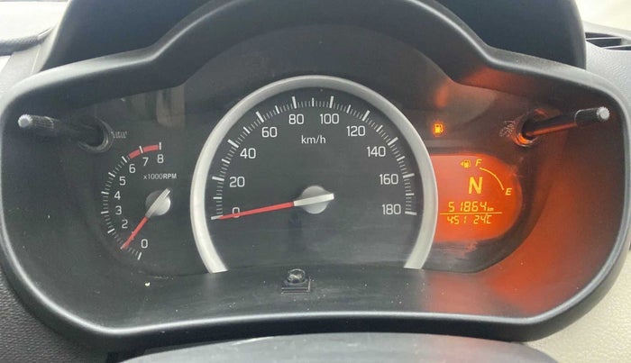 2014 Maruti Celerio VXI AMT, Petrol, Automatic, 51,903 km, Odometer Image