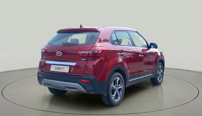 2019 Hyundai Creta SX AT 1.6 PETROL, Petrol, Automatic, 64,429 km, Right Back Diagonal